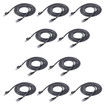 StarTech 6 Ft. CAT6 Ethernet Cable Multipack - N6PATCH6BK10PK