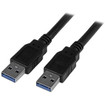 StarTech 10FT USB 3.0 Cable Type A Black Usb-a - USB3SAA3MBK