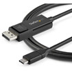 StarTech Reversible USB C TO Displayport 1.2 Cable - CDP2DP1MBD