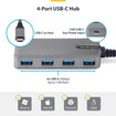 Startech 4-Port USB-C Hub 5GBPS Bus Powered - 5G4AC-USB-C-Hub