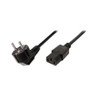 Datalogic 6003-0940 Power Cord AC IEC/EU connector cable for industrial automation