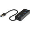 StarTech 4 Port USB 3.0 HUB With Individual Port - HB30A4AIB