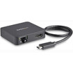 StarTech Portable 4-IN-1 USB C Multiport Adapter USB - DKT30CHD