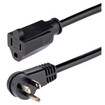 StarTech 6FT (1.8M) AC Power Extension Cable - RFX-6F-POWER-CORD