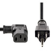 StarTech 6FT Power Cord NEMA 5-15P TO Angled C13 - PXT101L