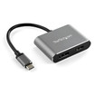 StarTech 2-IN-1 Usb-c Multiport Video Adapter TO 4K - CDP2DPHD