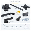 StarTech Vesa 75X75/100X100MM Pole Mount Heavy - ARMPIVOT2USB3