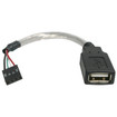 StarTech This USB A Female TO Motherboard Header - USBMBADAPT