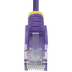 StarTech 9IN Purple Slim CAT6 Ethernet Cable - N6PAT9INPLS