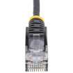 StarTech 30FT Black Slim CAT6 Ethernet Cable - N6PAT30BLKS