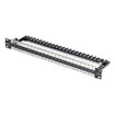 StarTech 48-PORT 1U Blank Keystone Patch - C6PANELSTP481UCM
