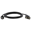 Datalogic CAB-548 RS-232 serial power cable 9-pin female connector industrial