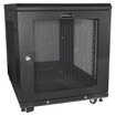 StarTech 4-POST 12U Server Rack W/ Adjustable - RK1233BKM