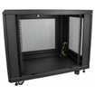 StarTech 4-POST 12U Server Rack W/ Adjustable - RK1233BKM