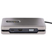 StarTech USB C Multiport Adapter With USB C DP AL - DKM31C3HVCPD