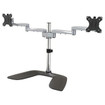 StarTech Vesa 75X75/100X100MM Heavy Duty Dual - ARMDUALSS