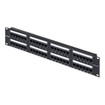 StarTech 48-PORT 2U CAT6 UTP Patch Panel Supports - CPANEL48