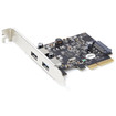 Startech 2 Port USB Pcie Card 10GBPS/Port - USB-A - PEXUSB312A3