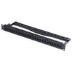 StarTech 24-PORT 1U Feed-through Patch Panel - C6PANELUTP241UFT