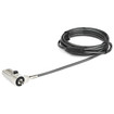 StarTech 6.5FT Combination Laptop Cable Lock - LTLOCKNBL