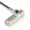 StarTech 6.5FT Combination Laptop Cable Lock - LTLOCKNBL