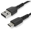 StarTech USB A TO USB C Charging Cable W/ Aramid - RUSB2AC1MB