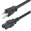 StarTech 8FT (2.4M) Universal Power Cord W/ NEMA - PXT515C158