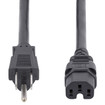 StarTech 8FT (2.4M) Universal Power Cord W/ NEMA - PXT515C158