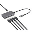 Startech 4-Port USB-A Hub 5GBPS Bus Powered - 5G4AC-USB-A-Hub
