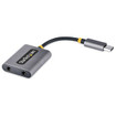StarTech Usb-c Headphone Splitter USB Type - USBC-AUDIO-SPLITTER
