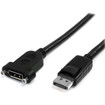 StarTech 3FT Panel Mount Displayport Cable (male TO - DPPNLFM3PW