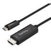 StarTech Black 6.6FT/2M USB Type C DP ALT Mode - CDP2HD2MBNL