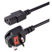 StarTech 6FT/1.8M 18AWG (0.75MM2) UK Computer/monitor - PXT101UK