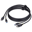 StarTech 6FT (1.8M) Displayport AND USB 5GBPS - DU1226-KVM-CABLE