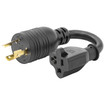 StarTech 6IN (15CM) Heavy Duty Power Cord - K31D-2U00-POWER-CORD