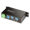 StarTech 4-PORT Managed USB HUB - Heavy - 5G4AINDRM-USB-A-HUB