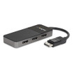 StarTech 3-PORT Displayport Multi-monitor Adapter - MST14DP123DP