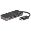 StarTech 3-PORT Displayport Multi-monitor Adapter - MST14DP123DP