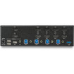 StarTech This 4 Port 4K HDMI KVM With Dual Monitor - SV431DHD4KU