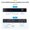 Startech 2-Port HDMI Extender And - 4K7012IC-Extend-HDMI