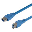 StarTech USB Cable - USB Type-a Left Connector - Male - USB3SAB1