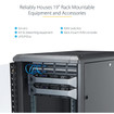 StarTech 4-POST 15U 19IN Server Rack Enclosure W/ - RK1536BKF