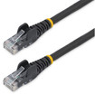 StarTech 20FT Lszh CAT6 Ethernet Cable - Black - N6LPATCH20BK