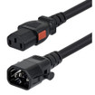 StarTech 10FT Power Extension Cord - C14LC1318G10ABK10FT