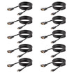StarTech 6FT/1.8M HDMI TO DVI Cable 10 Pack M/m - HDMIDVIMM610PK