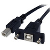 StarTech Panel-mount A Usb-b Port FOR Easy Access - USBPNLBFBM3