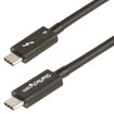StarTech 1.6FT Thunderbolt 4 Cable - 40GBPS - 100W - TBLT4MM50CM