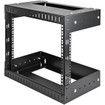 StarTech 2-POST 8U Open Frame Network Rack With - RK812WALLOA
