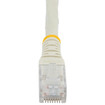 StarTech 15FT CAT6 Ethernet Cable White CAT 6 POE - C6PATCH15WH