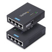 StarTech 4-PORT Gigabit Midspan POE+ Injector - POEINJ4G-US
